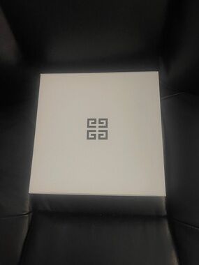 Givenchy White Box with Black Emblem
